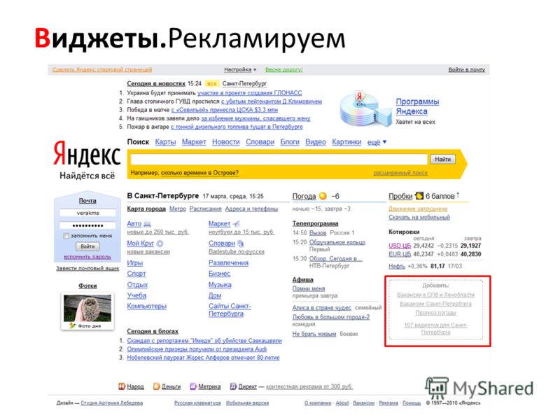 Карта top yandex ru