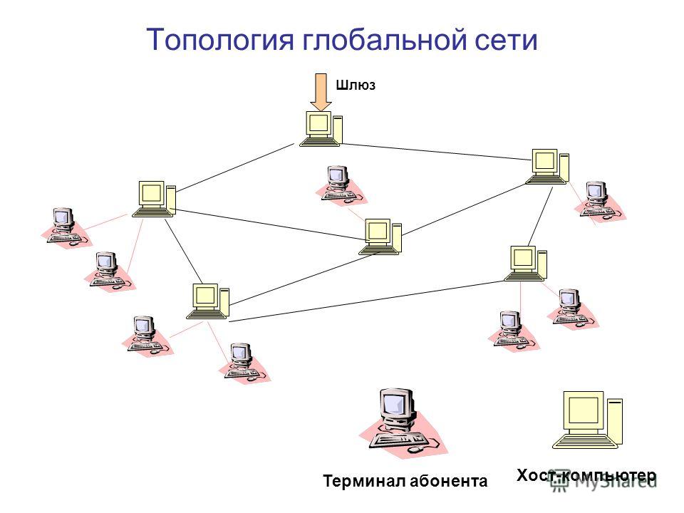 Что такое топология компьютерной сети