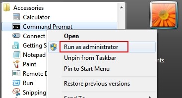 Включить учетную запись Администратора в Windows 7