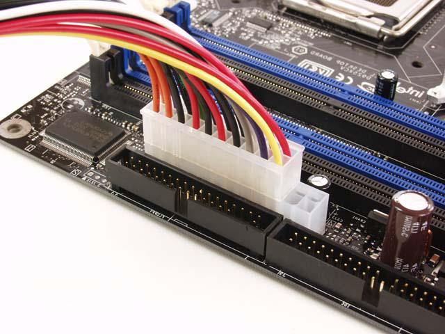 как подключить провода к материнской плате asus
