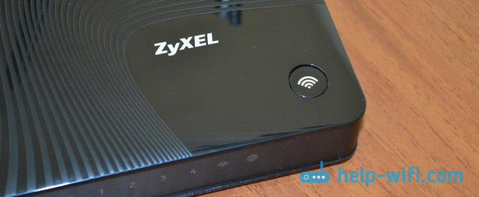 Кнопка Wi-Fi Protected Setup на ZyXEL Keenetic
