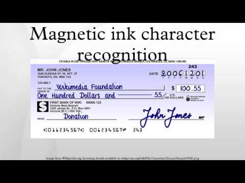 Image result for magnetic ink character recognition