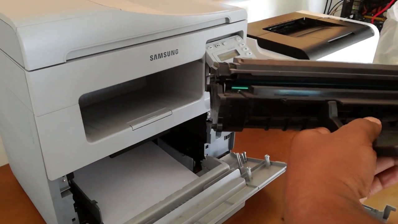 Как заправить картридж принтера самсунг scx 4300