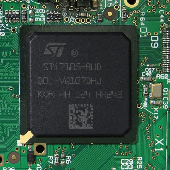 MAG 250 процессор STI7105-BUD