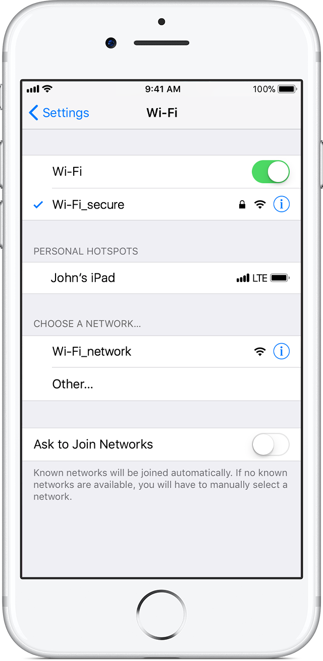 Переключение iphone с wi fi на мобильный интернет