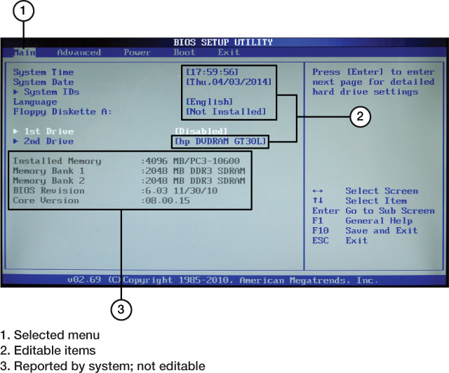 Hewlett packard setup utility bios настройка