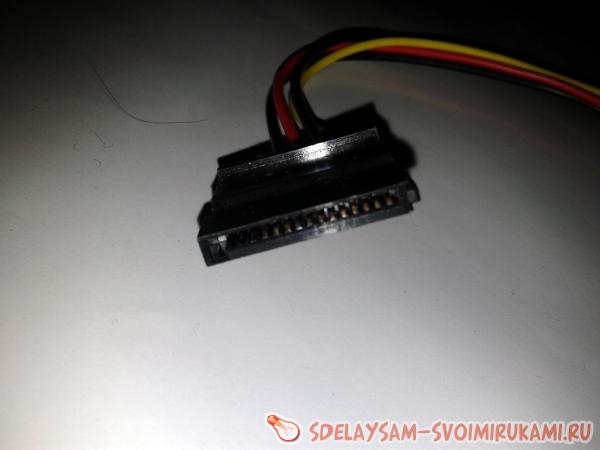 Как подключить usb флешку к sata разъему