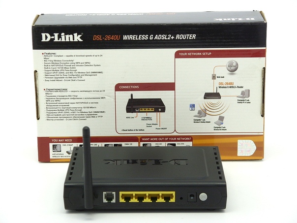 D link dsl 2640u настройка