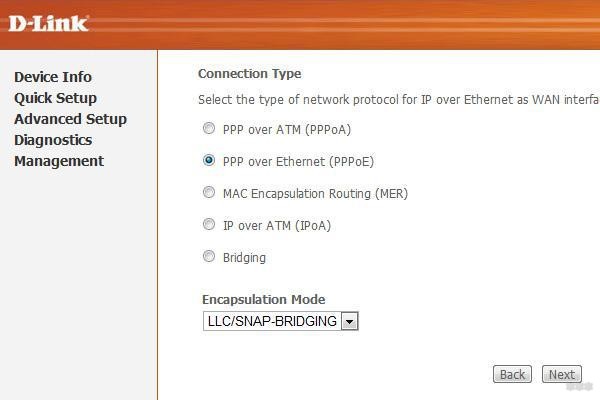 Как настроить модем D-Link на примере старого DSL 2500U