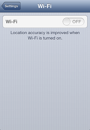 iphone wifi switch dim and inaccessible