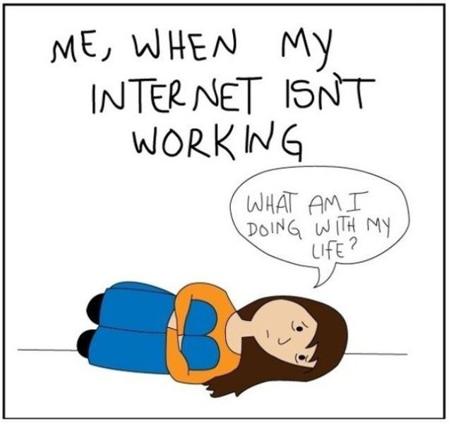 почему не работает интернет 