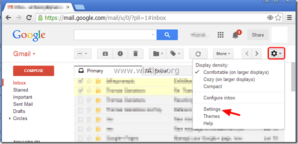 GMail-Settings