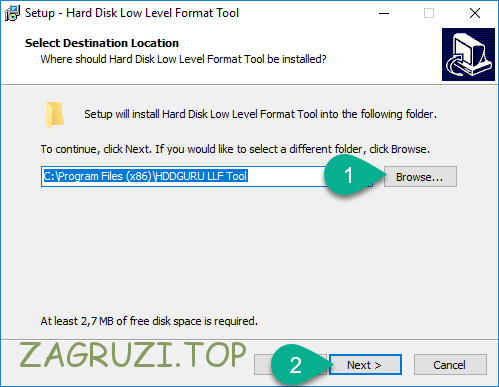 Каталог HDD Low Level Format Tool
