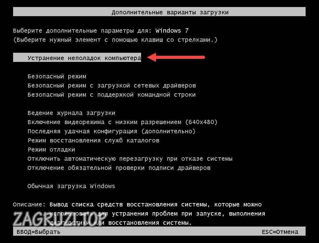 Средство восстановления запуска windows 7 сколько ждать