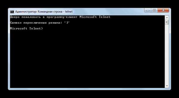 Как запустить telnet в windows 8